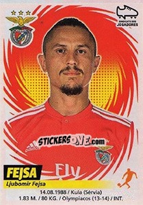 Sticker Ljubomir Fejsa - Futebol 2018-2019 n. 61 - Panini