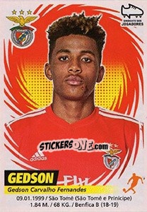 Sticker Gedson - Futebol 2018-2019 - Panini