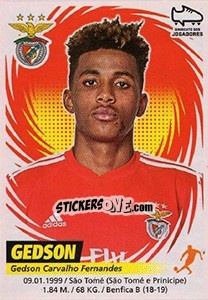 Figurina Gedson - Futebol 2018-2019 - Panini