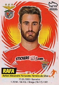 Sticker Rafa Silva - Futebol 2018-2019 n. 65 - Panini