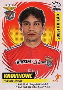 Figurina Filip Krovinovic - Futebol 2018-2019 - Panini