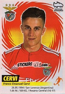 Figurina Cervi - Futebol 2018-2019 - Panini