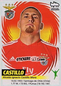 Sticker Nicolas Castillo - Futebol 2018-2019 - Panini