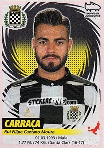 Sticker Carraça - Futebol 2018-2019 n. 73 - Panini