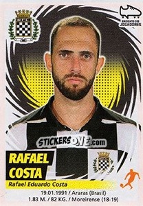 Sticker Rafael Costa - Futebol 2018-2019 n. 81 - Panini