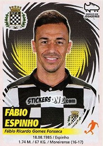 Cromo Fábio Espinho - Futebol 2018-2019 - Panini