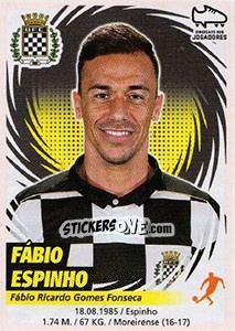 Sticker Fábio Espinho - Futebol 2018-2019 n. 82 - Panini
