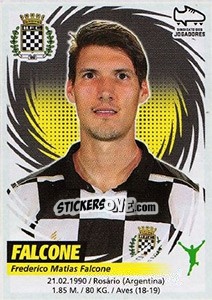 Sticker Falcone - Futebol 2018-2019 n. 84 - Panini