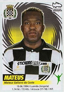 Sticker Mateus - Futebol 2018-2019 n. 85 - Panini