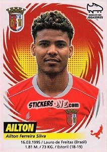 Sticker Ailton - Futebol 2018-2019 n. 93 - Panini