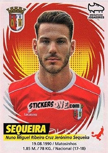 Sticker Sequeira - Futebol 2018-2019 n. 94 - Panini