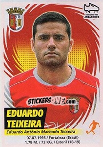 Sticker Eduardo Teixeira - Futebol 2018-2019 n. 95 - Panini