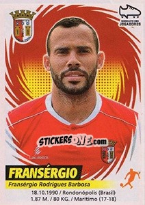Sticker Fransérgio - Futebol 2018-2019 - Panini