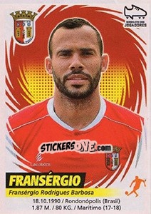 Sticker Fransérgio - Futebol 2018-2019 n. 96 - Panini