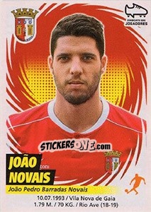Cromo João Novais - Futebol 2018-2019 - Panini