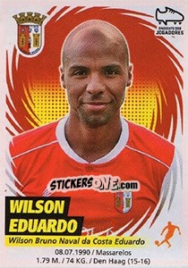 Sticker Wilson Eduardo - Futebol 2018-2019 n. 100 - Panini