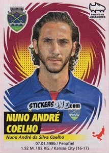 Sticker Nuno André Coelho - Futebol 2018-2019 - Panini