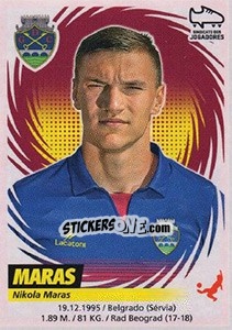 Figurina Maras - Futebol 2018-2019 n. 108 - Panini