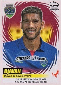 Sticker Djavan - Futebol 2018-2019 n. 110 - Panini