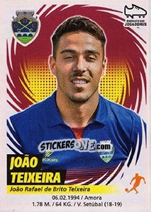 Sticker João Teixeira - Futebol 2018-2019 - Panini