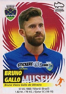 Figurina Bruno Gallo - Futebol 2018-2019 - Panini