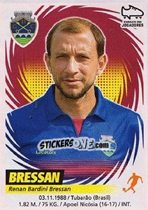 Figurina Bressan - Futebol 2018-2019 - Panini