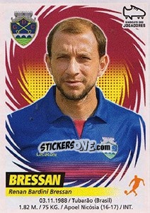 Sticker Bressan - Futebol 2018-2019 n. 116 - Panini