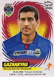 Figurina Gazharyan - Futebol 2018-2019 n. 117 - Panini