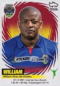 Figurina William - Futebol 2018-2019 n. 120 - Panini