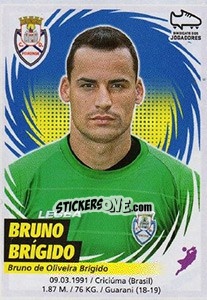 Figurina Bruno Brígido - Futebol 2018-2019 n. 122 - Panini