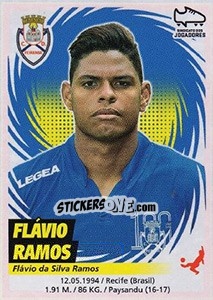 Sticker Flávio Ramos - Futebol 2018-2019 n. 126 - Panini