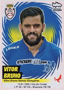 Sticker Vítor Bruno - Futebol 2018-2019 n. 127 - Panini