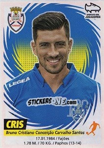 Sticker Cris - Futebol 2018-2019 n. 129 - Panini