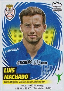 Sticker Luís Machado - Futebol 2018-2019 - Panini