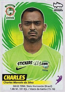Sticker Charles - Futebol 2018-2019 n. 138 - Panini