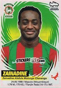 Sticker Zainadine - Futebol 2018-2019 - Panini