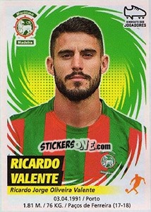 Figurina Ricardo Valente - Futebol 2018-2019 - Panini