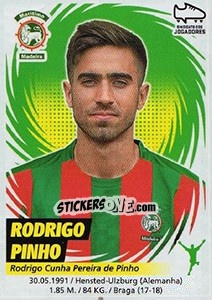 Figurina Rodrigo Pinho - Futebol 2018-2019 - Panini