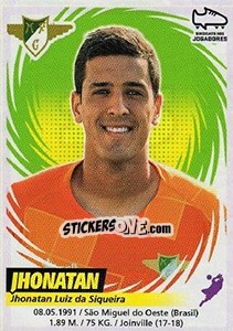 Sticker Jhonatan - Futebol 2018-2019 - Panini