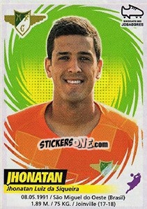 Figurina Jhonatan - Futebol 2018-2019 - Panini