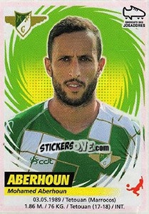 Sticker Aberhoun - Futebol 2018-2019 n. 158 - Panini
