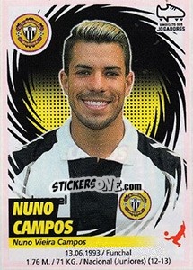 Sticker Nuno Campos - Futebol 2018-2019 n. 174 - Panini