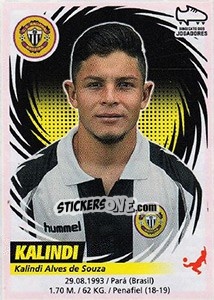 Sticker Kalindi - Futebol 2018-2019 - Panini