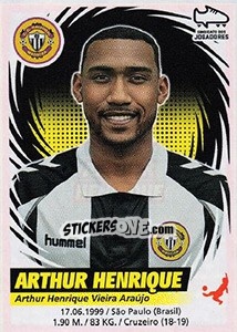 Figurina Arthur Henrique - Futebol 2018-2019 - Panini