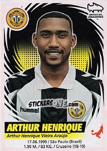 Sticker Arthur Henrique - Futebol 2018-2019 n. 178 - Panini