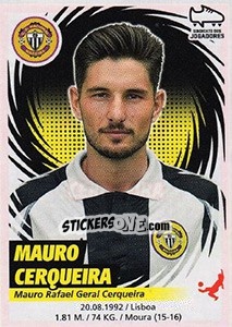 Cromo Mauro Cerqueira - Futebol 2018-2019 - Panini