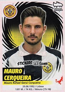 Sticker Mauro Cerqueira - Futebol 2018-2019 n. 179 - Panini