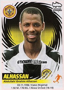 Sticker Alhassan - Futebol 2018-2019 n. 180 - Panini