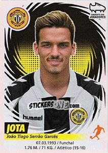 Sticker Jota - Futebol 2018-2019 n. 182 - Panini