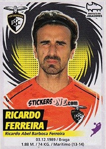Sticker Ricardo Ferreira - Futebol 2018-2019 - Panini